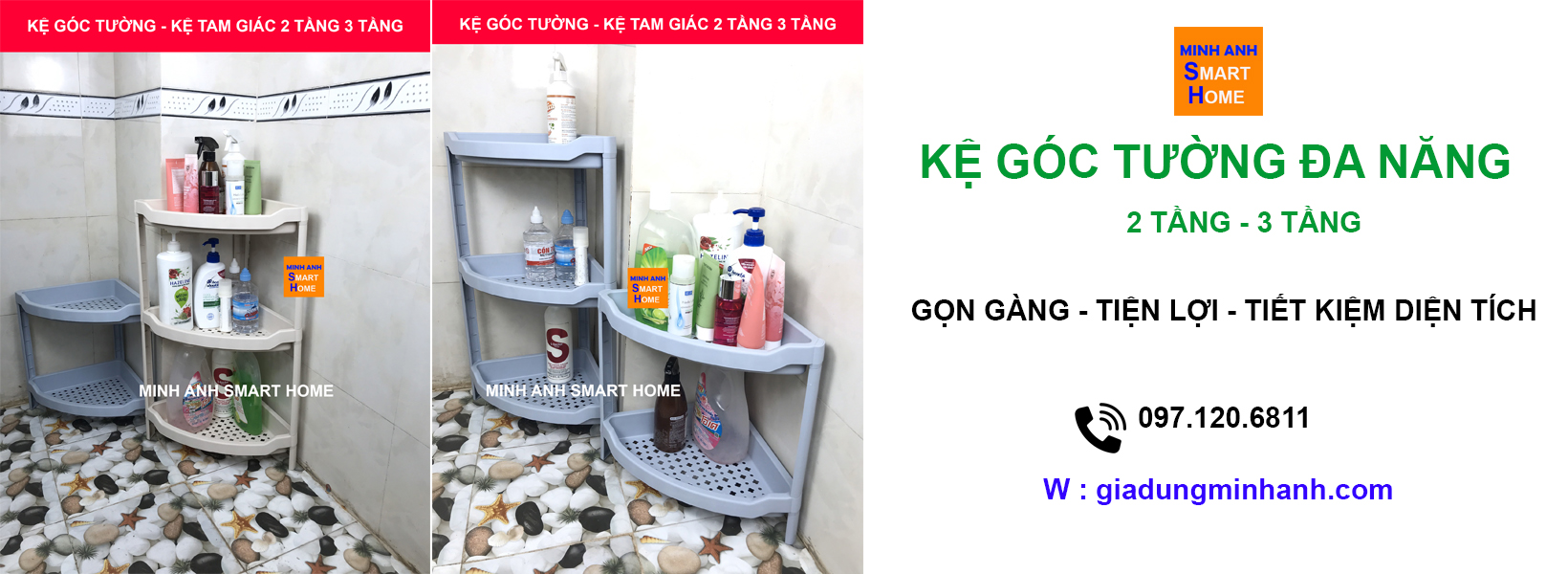Kệ Góc Tường