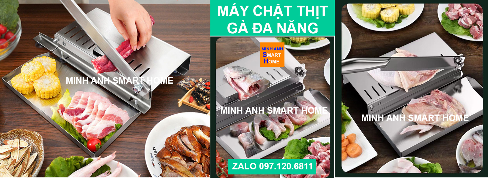 MÁY CHẶT THỊT GÀ
