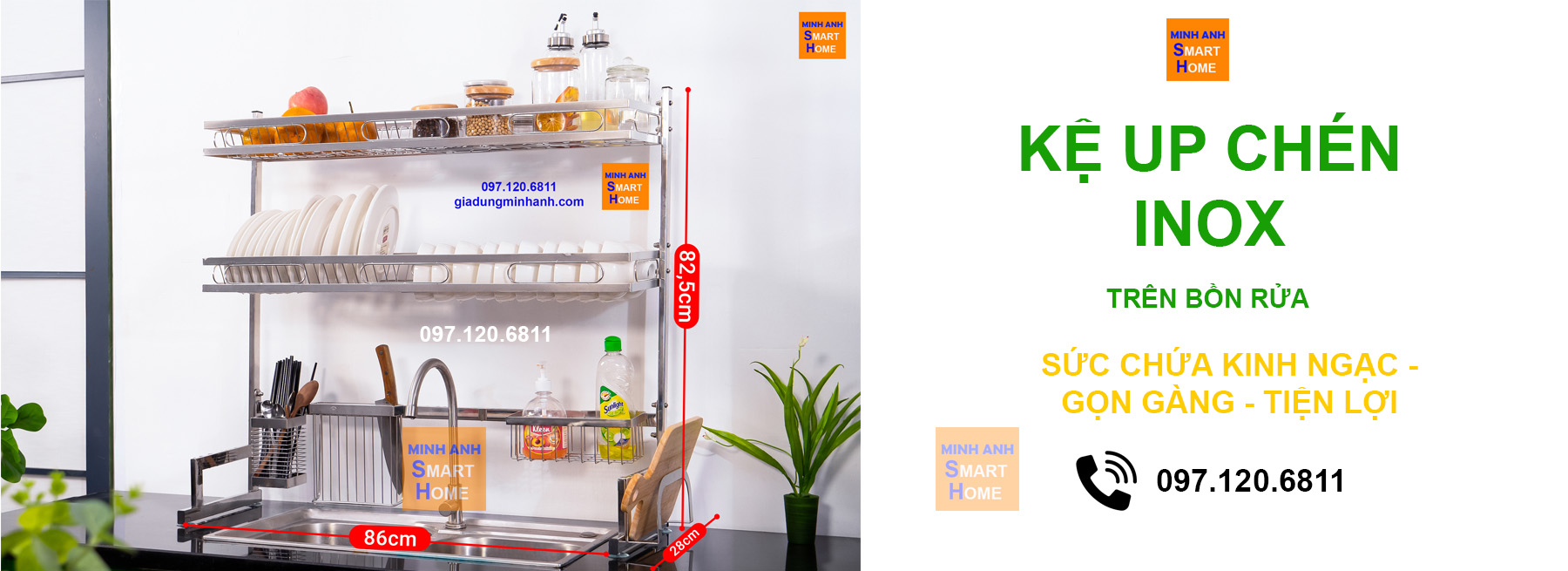 KỆ ÚP CHÉN TRÊN BỒN RỬA