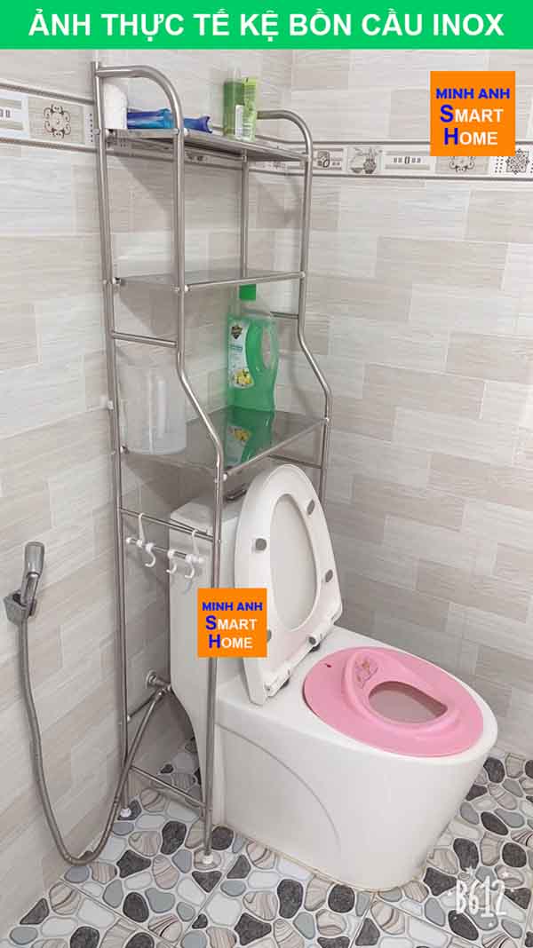Kệ Bồn Cầu Inox