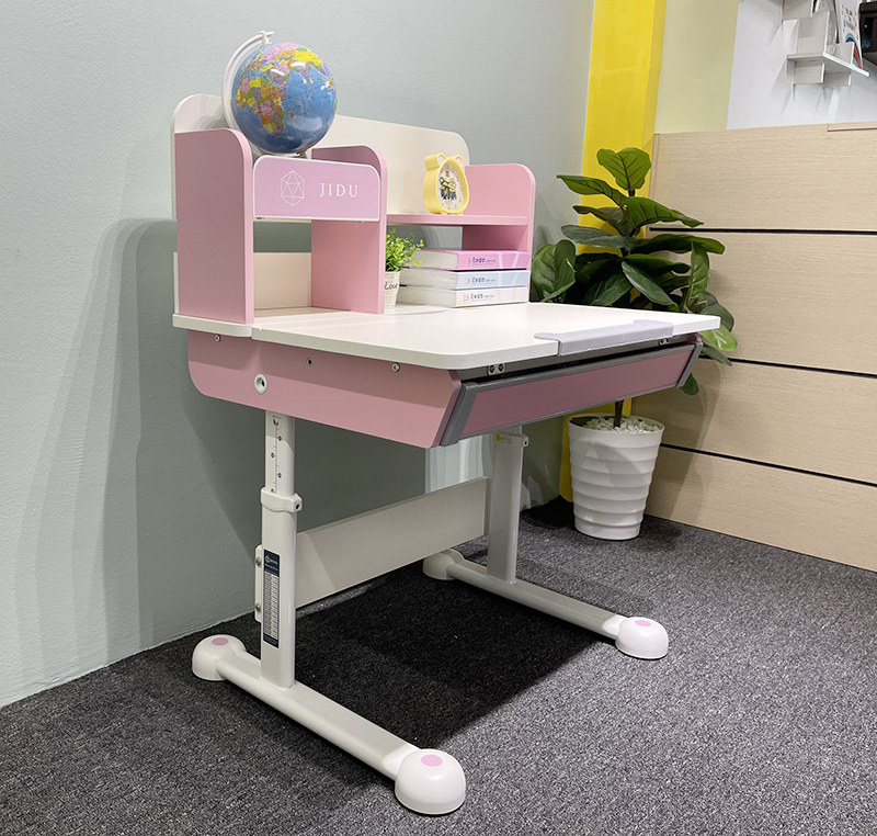 Bàn học thông minh chống gù chống cận cao cấp, chắc chắn, nâng hạ bằng tay quay nhẹ nhàng