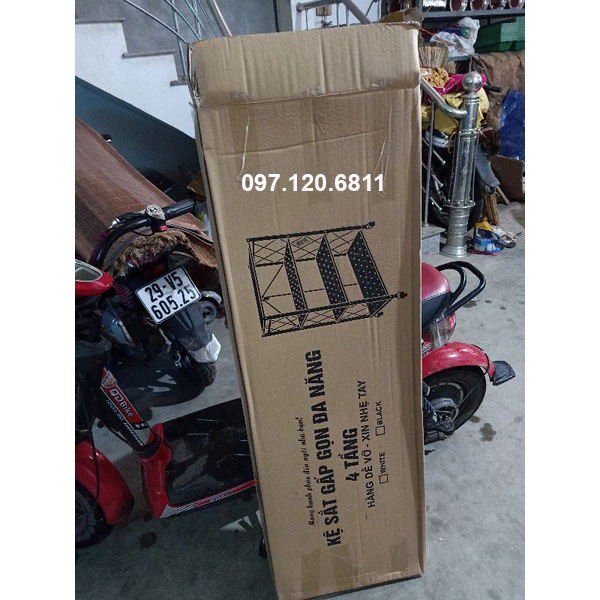 Bao bì kệ gấp gọn đa năng hàng Việt