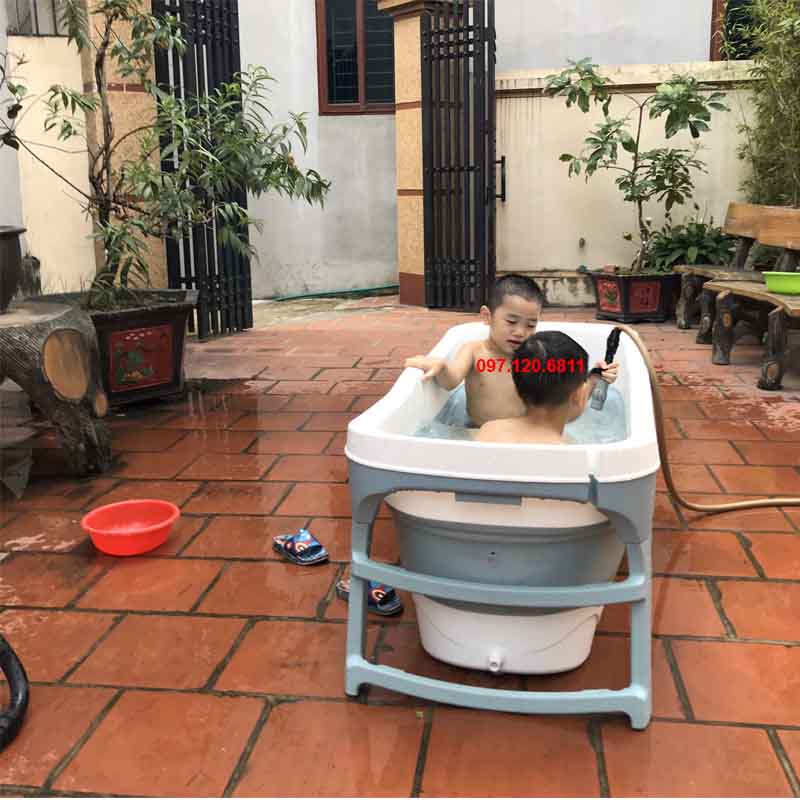 bể bơi mini gấp gọn