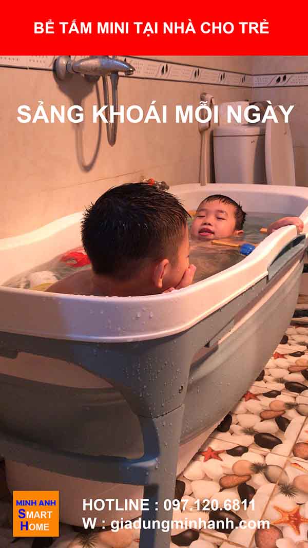 Hình ảnh thực tế bồn tắm thông minh tại nhà