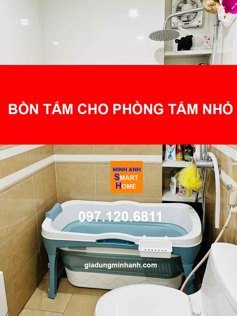 Bồn tắm cho phòng tắm nhỏ