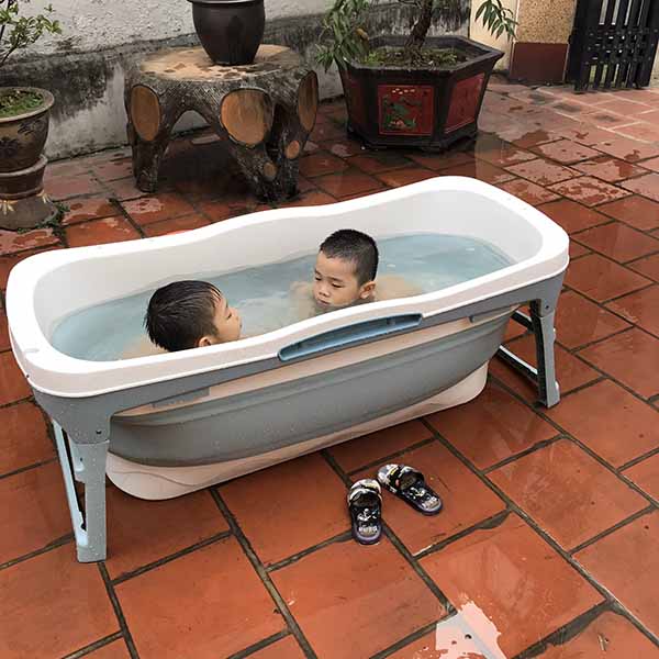 bồn tắm gấp gọn cho người lớn, trẻ em