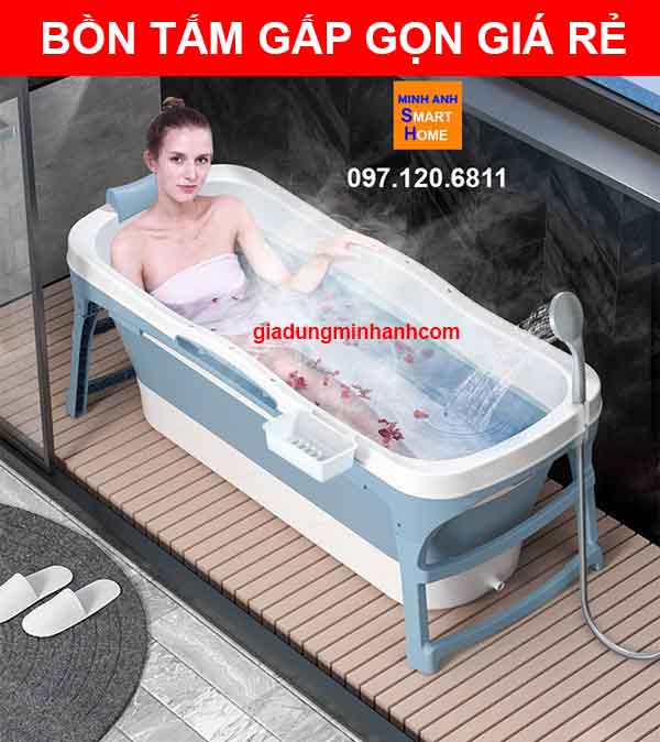 Bồn tắm gấp gọn giá rẻ