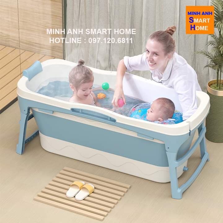 Bồn tắm gấp gọn thông minh cho trẻ