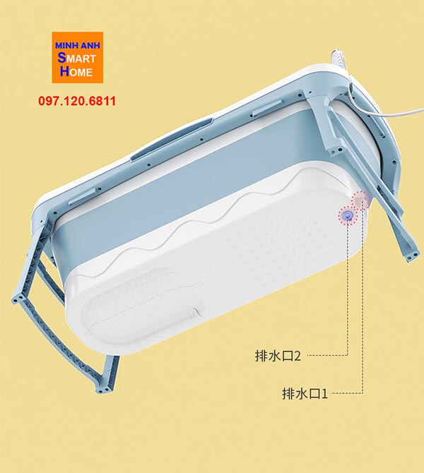 van thoát nước bồn tắm gấp gọn