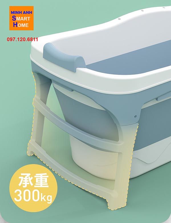 chân bồn tắm gấp gọn