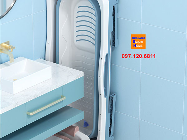 ưu điểm bồn tắm nhựa gấp gọn