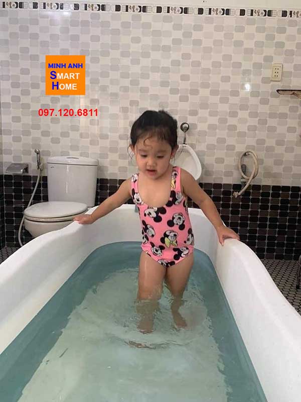 bồn tắm mini gấp gọn