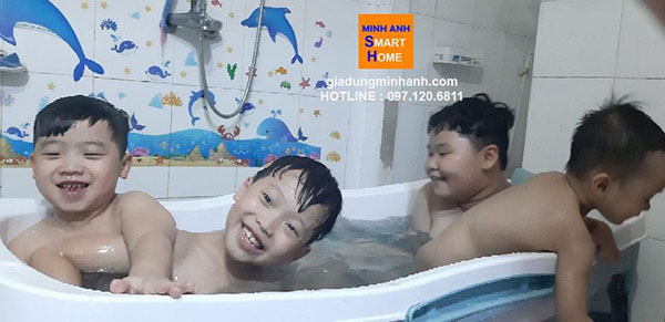 bồn tắm gấp gọn cho 2 người 3 người 4 người