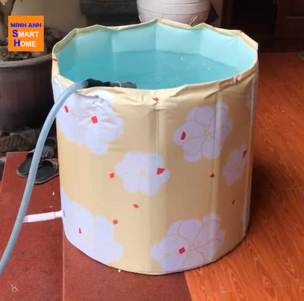 Bồn tắm tròn vải oxford