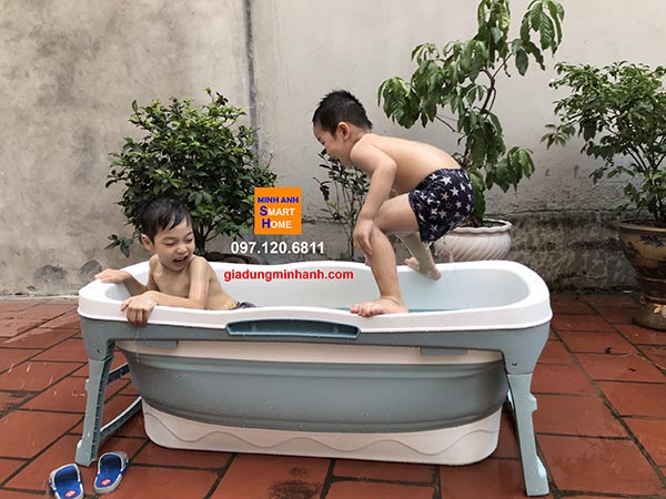 Bể tắm gấp gọn cho trẻ em