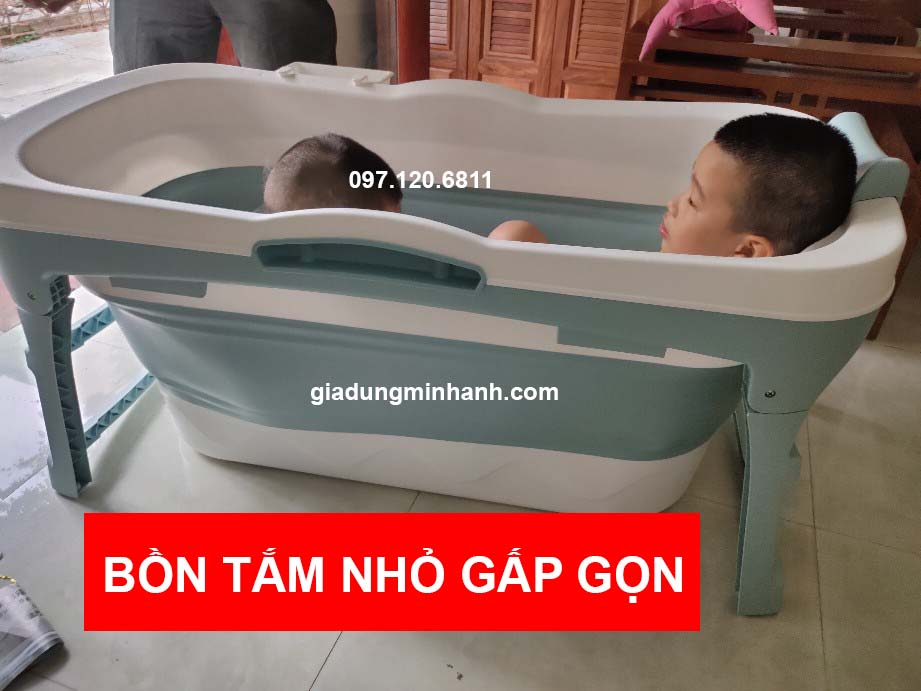 Bồn tắm nhỏ gấp gọn