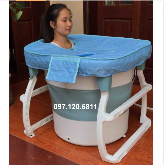Bồn tắm gấp gọn tròn cao cấp