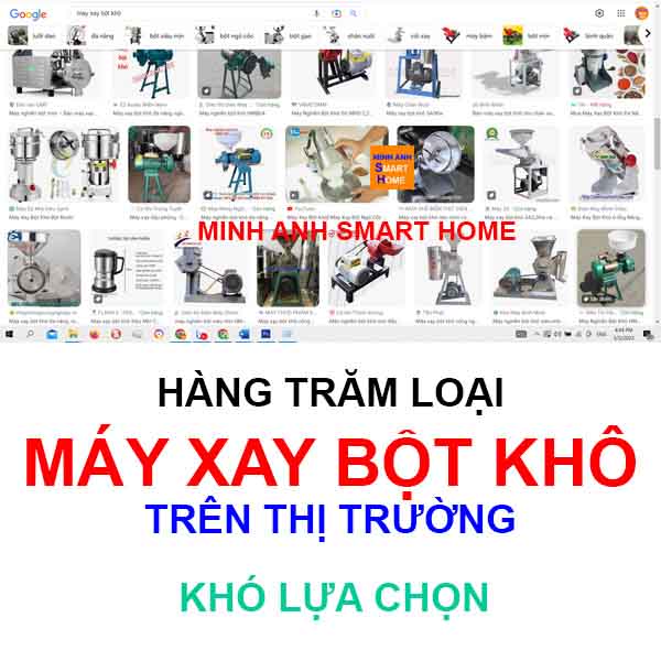 Các loại máy xay bột khô