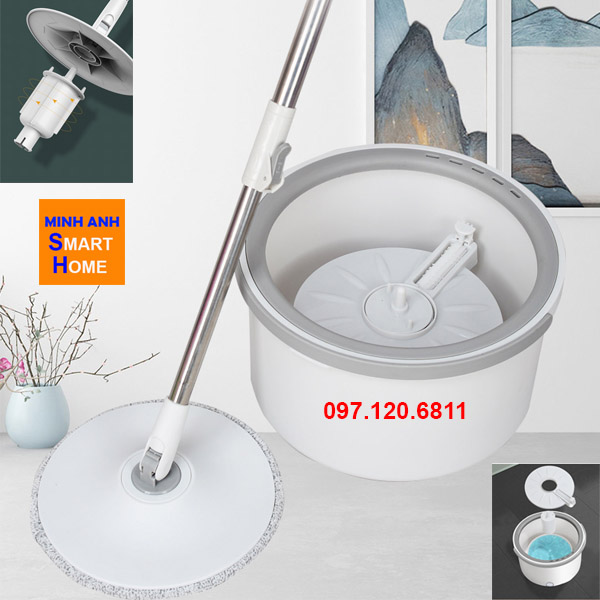 Cây lau nhà thông minh tách nước bẩn