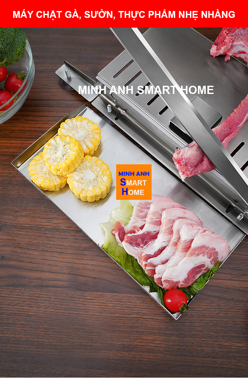 Máy thái cắt thực phẩm các loại, vô cùng tiện lợi