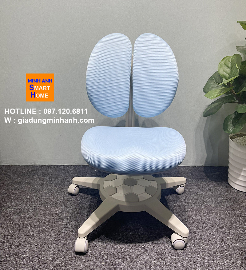 Ghế chống gù nâng hạ cao cấp model hình bóng đá siêu êm, siêu thoáng