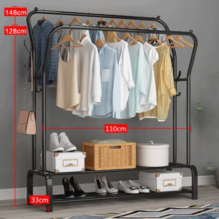 Giá treo quần áo đôi 