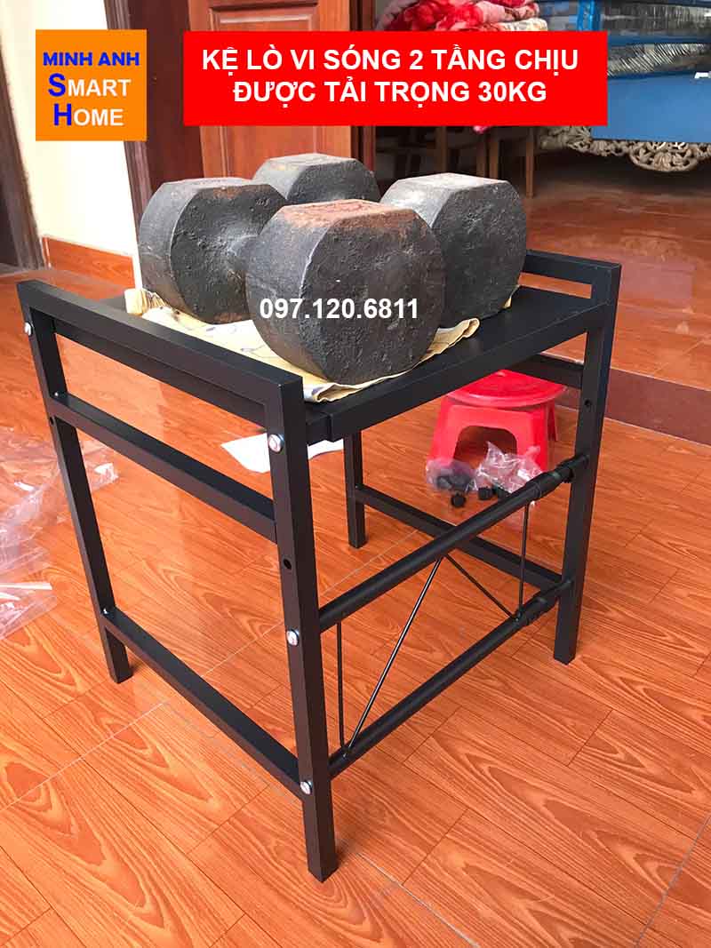 Kệ lò vi sóng chịu được tải trọng 30kg