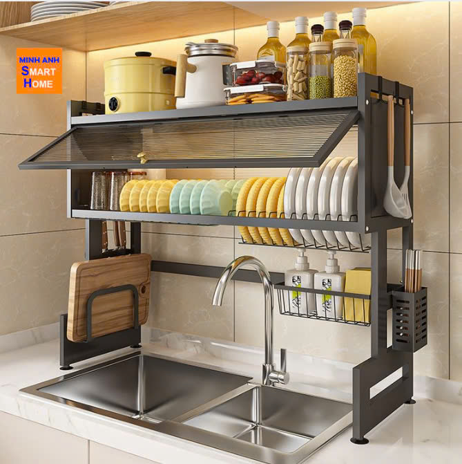 Các Mẫu Kệ Úp Chén Trên Bồn Rửa Được Ưa Chuộng