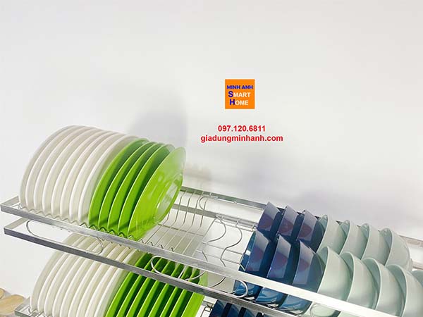 Kệ bát đa năng trên bồn rửa chụp từ trên