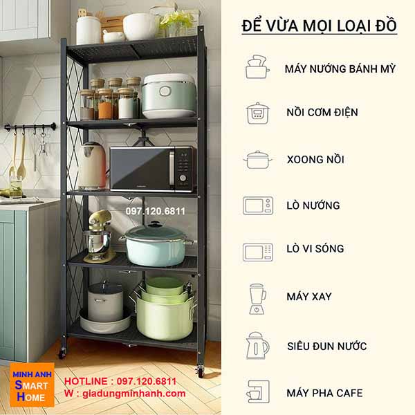 KỆ ĐỂ LÒ VI SÓNG