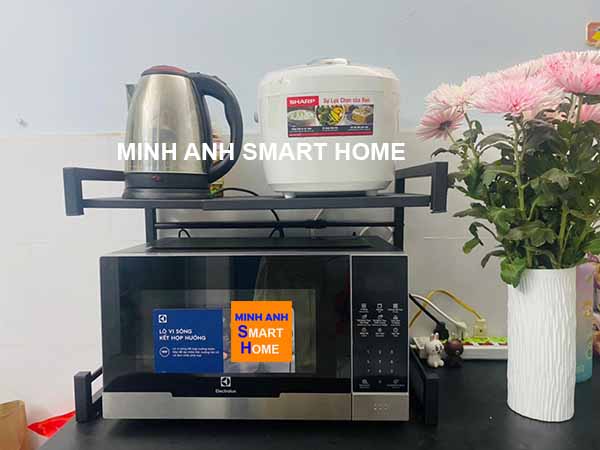 Kệ để lò vi sóng 2 tầng - ảnh thực tế 2