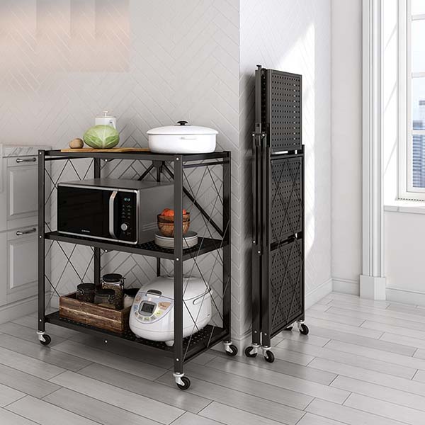 Kệ để lò vi sóng 3 tầng chất liệu thép sơn tĩnh điện