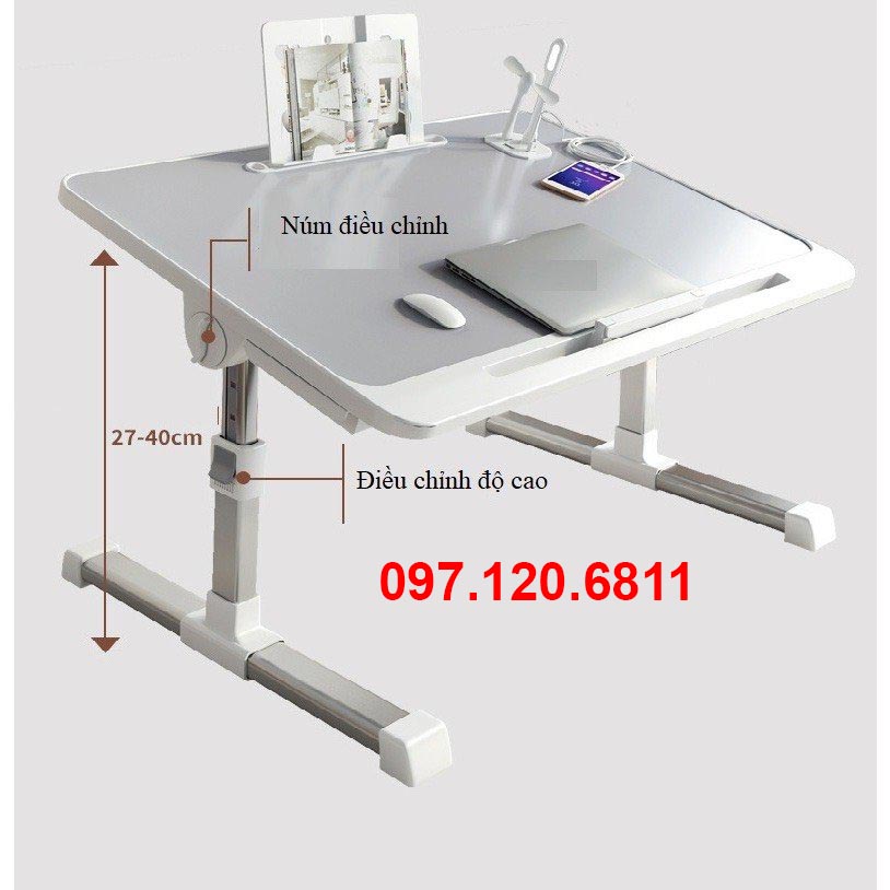 Kích thước bàn học gấp gọn thông minh