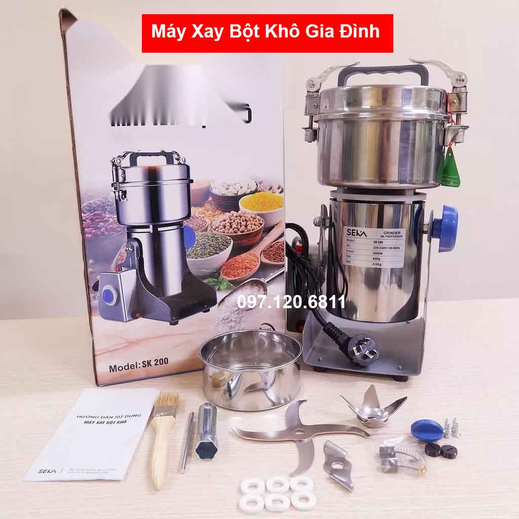 Máy Xay Bột Khô Gia Đình