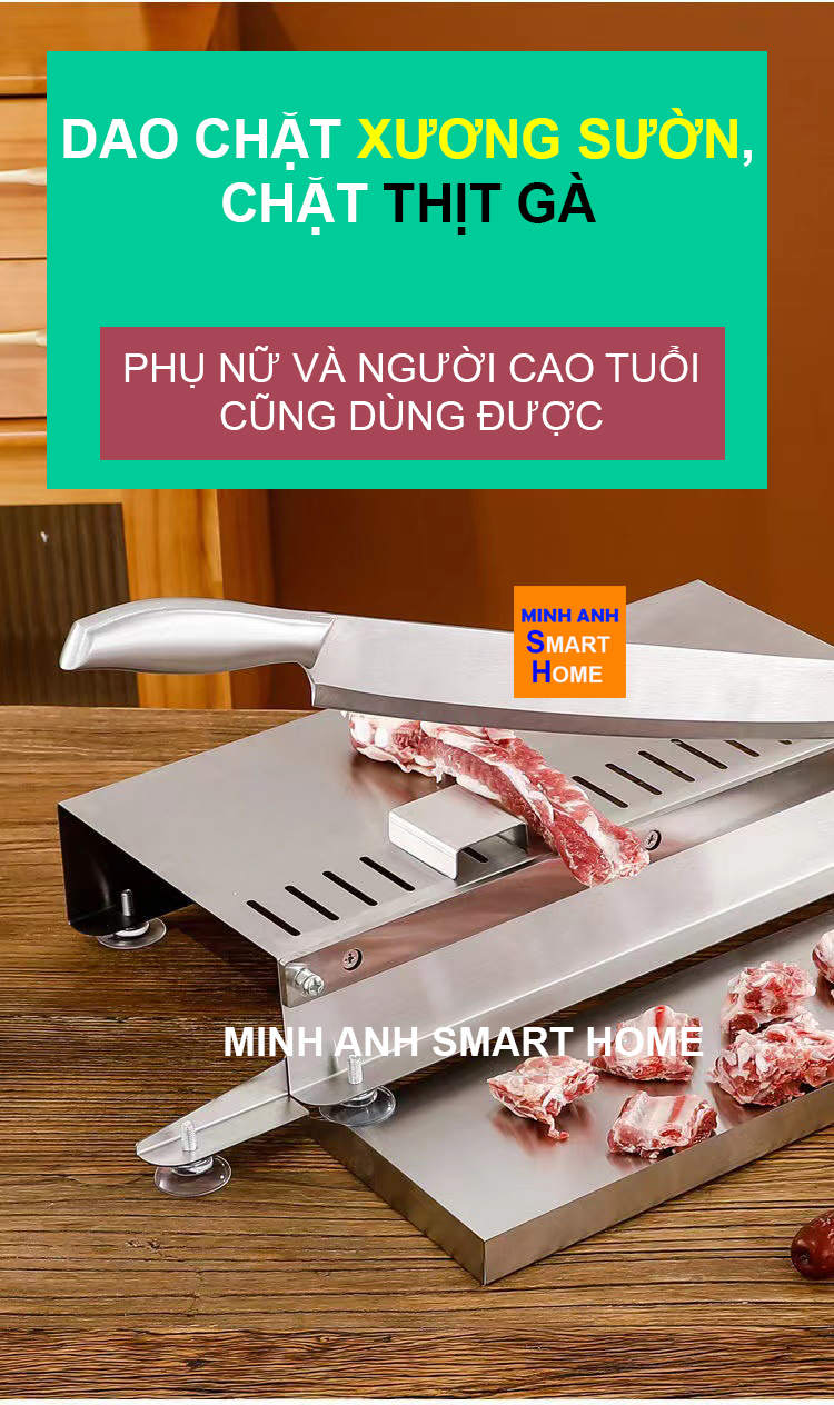 Máy chặt xương sờn lợn ngọt lịm