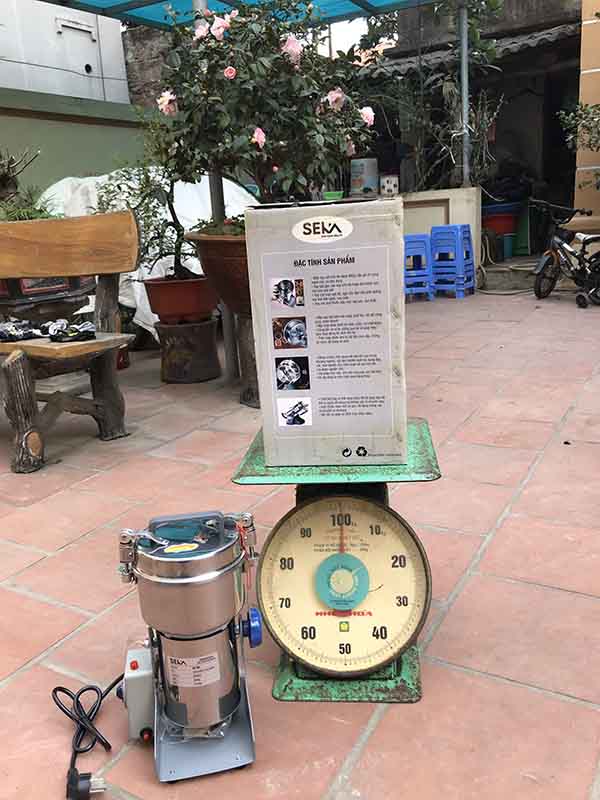 Máy xay bột khô Seka chính hãng