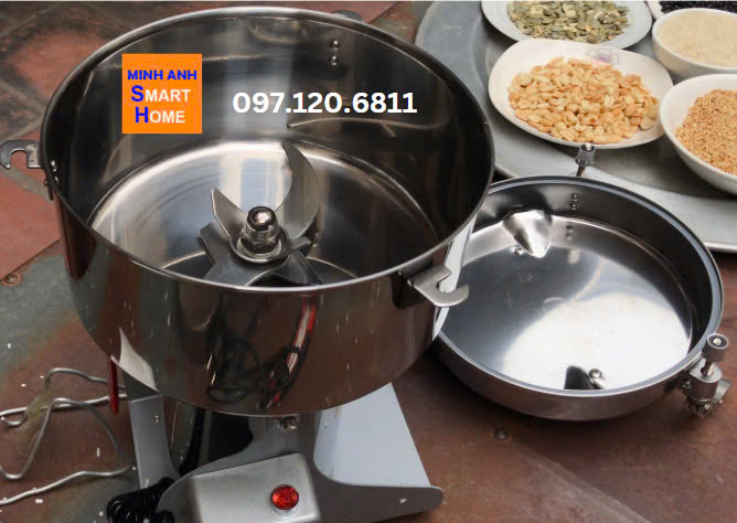 Máy Xay Bột Khô Siêu Mịn Cối To Dung Tích Chứa 2,5Kg