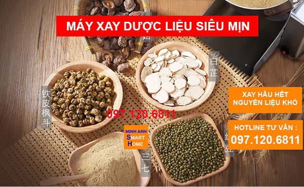 Máy xay dược liệu siêu mịn chính hãng Seka công suất 3000w
