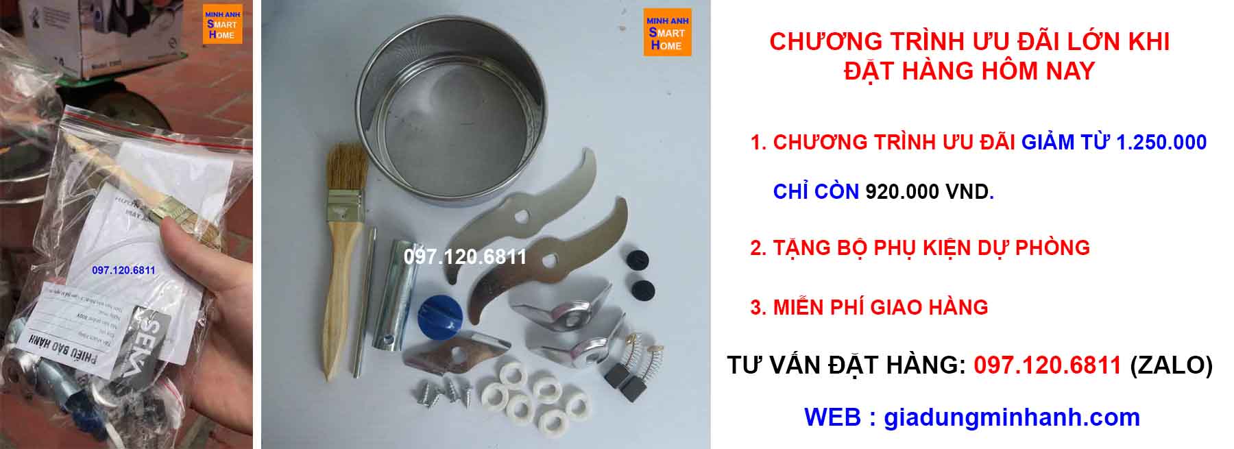 Chương trình ưu đãi khi mua máy xay bột khô Seka hôm nay