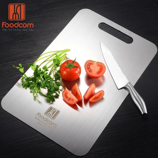 Thớt Inox 304 Kháng Khuẩn, Không Gỉ, Không Nứt Vỡ