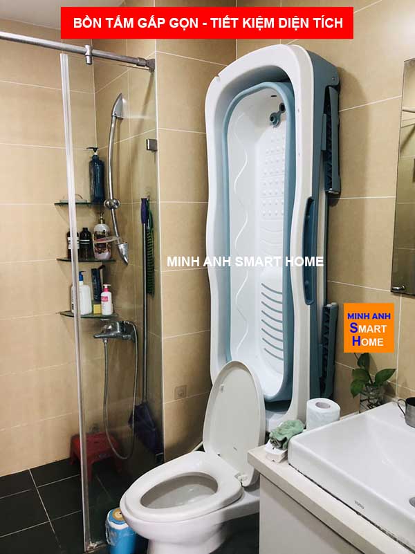 Ưu điểm bồn tắm nhựa gấp gọn