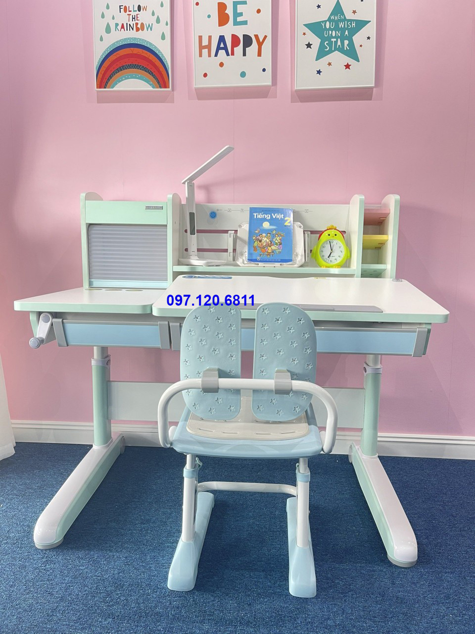 Bàn Học Chống Gù Chống Cận Cho Học Sinh 120cm M-120G