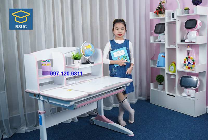 Bàn Học Chống Gù Chống Cận Cho Bé dài 100cm DRZ - 10001