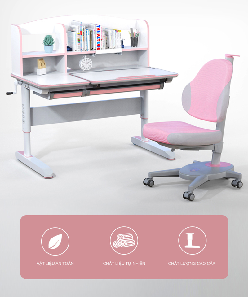 Bàn Học Chống Gù Chống Cận Dài 120cm DRZ-12006