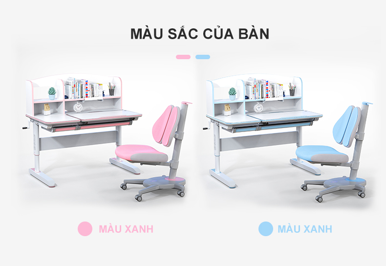 Bàn Học Chống Gù Chống Cận Dài 120cm DRZ-12006