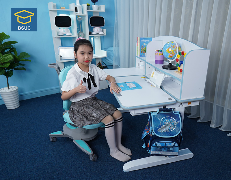 Bàn Học Chống Gù Chống Cận Dài 120cm DRZ-12006