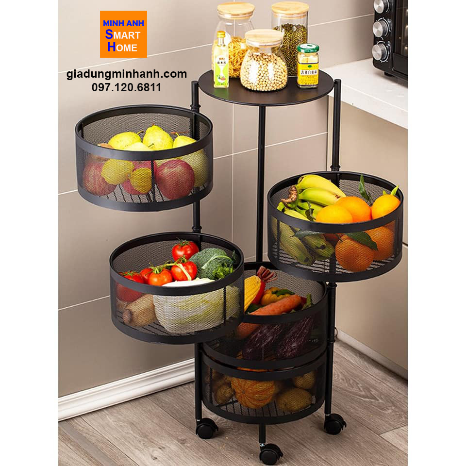 Đồ Gia Dụng Thông Minh - Điểm Danh Mẫu Kệ Để Đồ Nhà Bếp Được Ưa Chuộng Nhất Hiện Nay