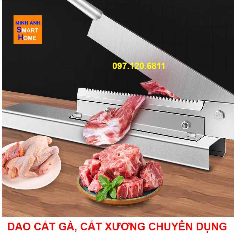 Dao chặt gà, chặt xương đa năng