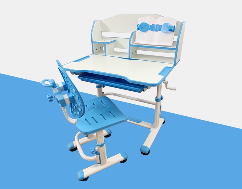 Bộ Bàn Học Thông Minh Chống Gù Chống Cận Cho Bé BK-306