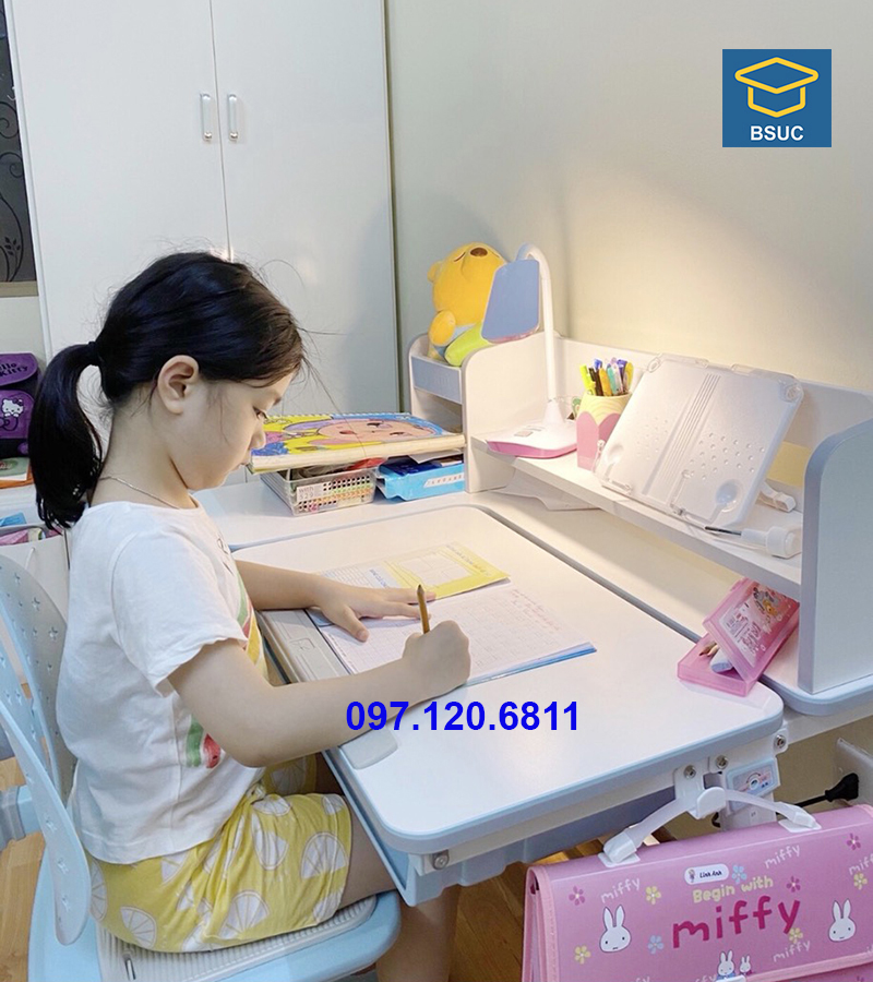 Bộ Bàn Ghế Chống Gù Chống Cận JD-5100 và ghế MC-159